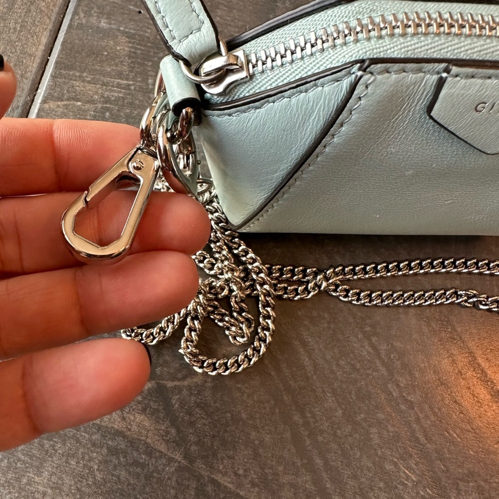 Givenchy Sac Noir Baby Antigona-light blue - Picture 13 of 15